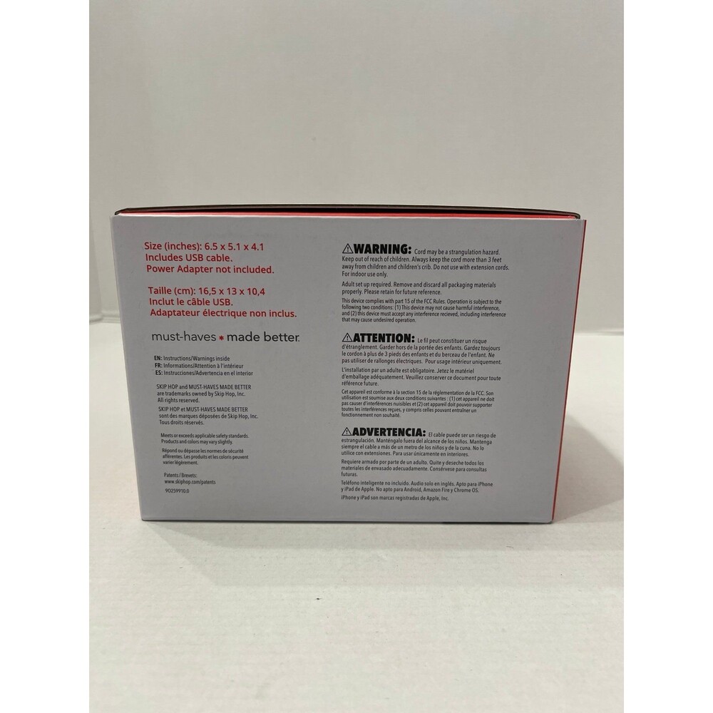 Skip Hop 3-In-1 Smart Snail Sound & Routine Machine New In Box - Picture 5 of 10
